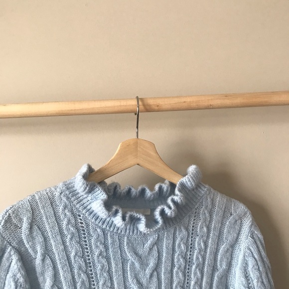 Ruffled Ribbed Sweater - Picture 4 of 7